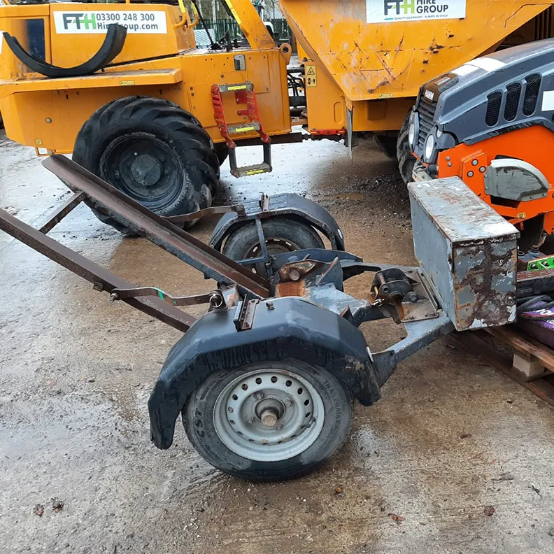 Terex 1-71B/ MBR71B Single Drum Roller Trailer